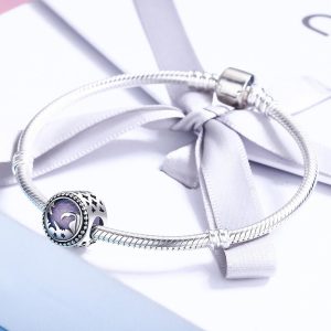Solid 925 Sterling Silver Fairytale Unicorn Charm