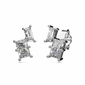 Solid 925 Signature Silver Stellar Stud Earrings