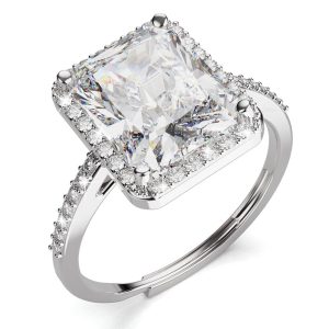 Solid 925 Sterling Silver Delicacy Adjustable Ring