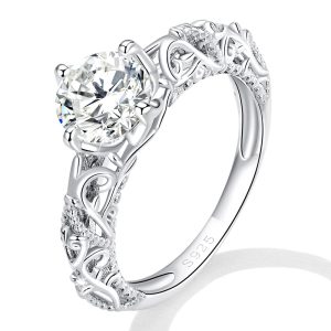 Solid 925 Signature Silver Enchantress Ring