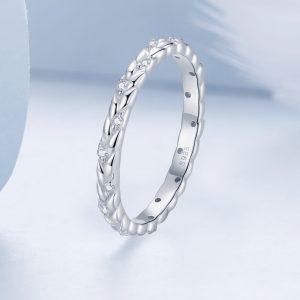 Solid 925 Signature Silver Florentius Ring
