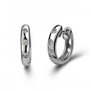 Solid 925 Sterling Silver Huggies