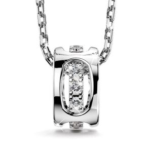 Solid 925 Sterling Silver Amara Pendant