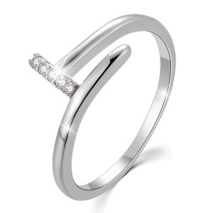 Solid 925 Sterling Silver Fiona Ring