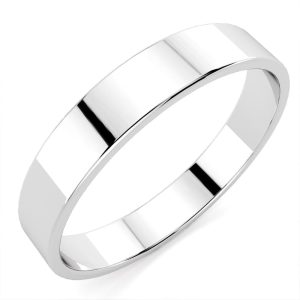 Solid 925 Sterling Silver Classic Band